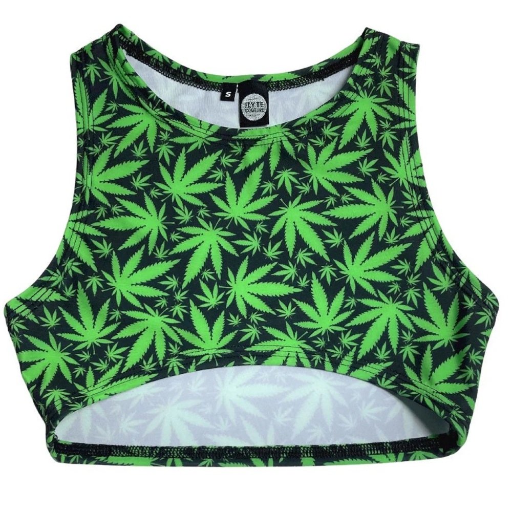 Dolls Kill The Lyte Couture Puff Puff Underboob Top